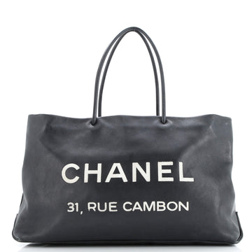 Chanel Essential 31 Rue Cambon Shopping Tote Leather Medium