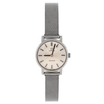Omega Vintage Genéve Manual Watch Stainless Steel 23