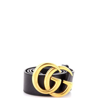 Gucci GG Marmont Belt Leather Wide