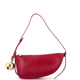 Burberry Shield Sling Shoulder Bag Leather Mini