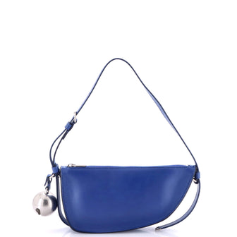 Burberry Shield Sling Shoulder Bag Leather Mini