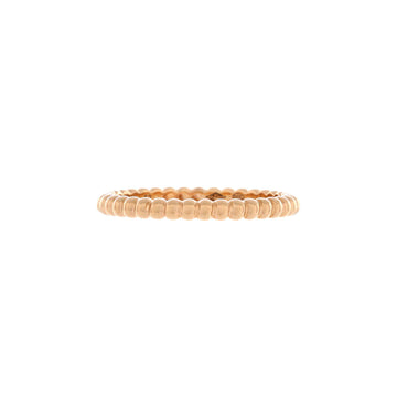 Van Cleef & Arpels Perlee Ring 18K Rose Gold Small