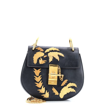 Chloe Drew Crossbody Bag Embellished Leather Mini