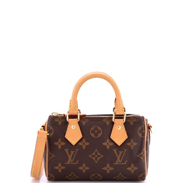 Louis Vuitton Speedy Mini HL Handbag Monogram Canvas