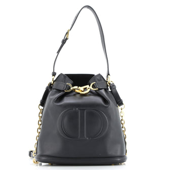Christian Dior C'est Bucket Bag Leather Medium