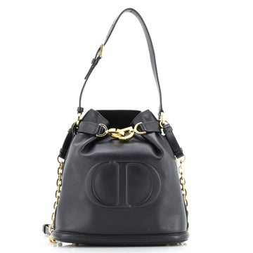Christian Dior C'est Bucket Bag Leather Medium