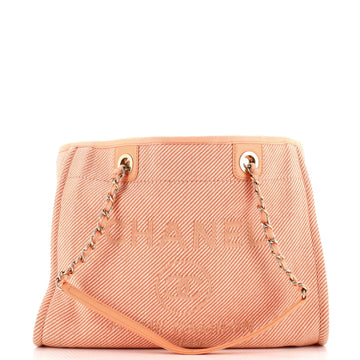 Chanel Deauville Tote Mixed Fibers Medium