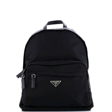Prada Front Pocket Zip Backpack Re-Nylon