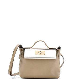 Hermes 24/24 Bag Tricolor Evercolor with Swift 21