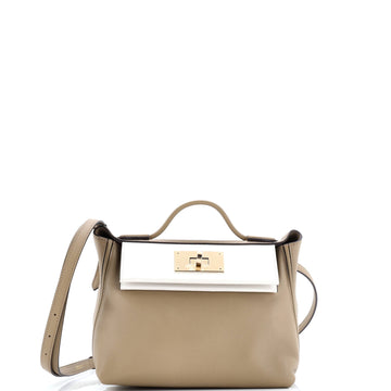 Hermes 24/24 Bag Tricolor Evercolor with Swift 21