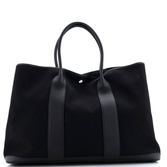 Hermes Garden Party Tote Toile and Leather 49