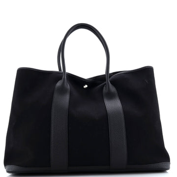 Hermes Garden Party Tote Toile and Leather 49