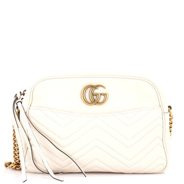 Gucci GG Marmont Shoulder Bag Matelasse Leather Medium