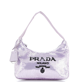 Prada Re-Edition 2000 Hobo Sequins Mini
