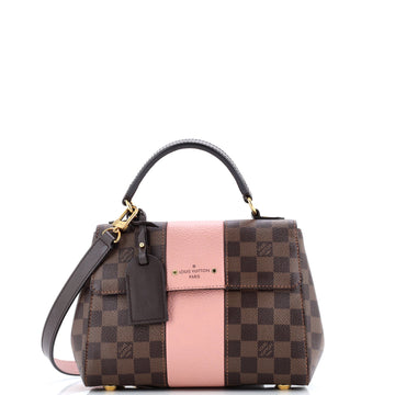 Louis Vuitton Bond Street Handbag Damier with Leather BB