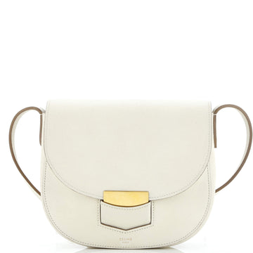 Celine Trotteur Crossbody Bag Grainy Leather Small