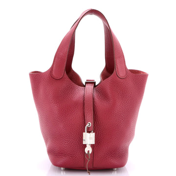Hermes Picotin Lock Bag Clemence PM