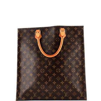 Louis Vuitton Sac Plat Bag Monogram Canvas