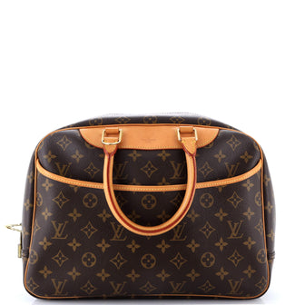 Louis Vuitton Deauville Handbag Monogram Canvas