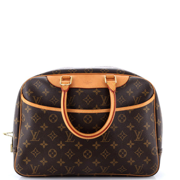Louis Vuitton Deauville Handbag Monogram Canvas