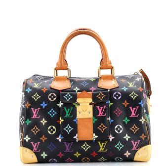 Louis Vuitton Speedy Handbag Monogram Multicolor 30