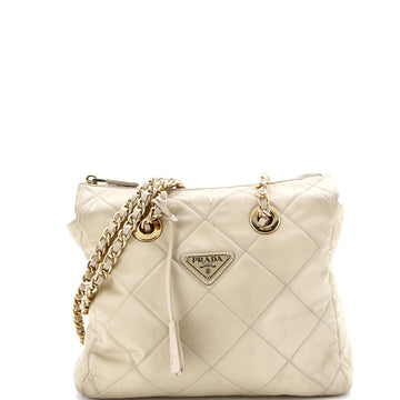 Prada Re-Edition 1995 Chain Tote Quilted Re-Nylon Small