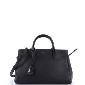 Saint Laurent Rive Gauche Cabas Leather Small