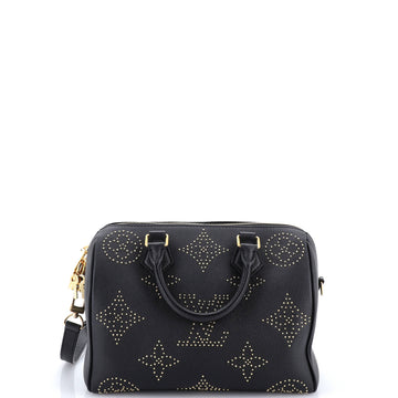 Louis Vuitton Speedy Bandouliere Bag Studded Monogram Giant Leather 25