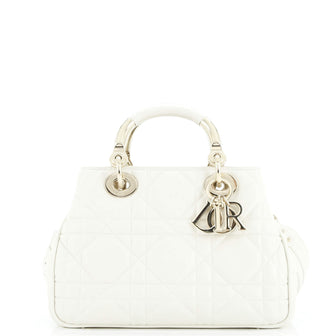 Christian Dior Lady 95.22 Bag Cannage Embossed Leather Small