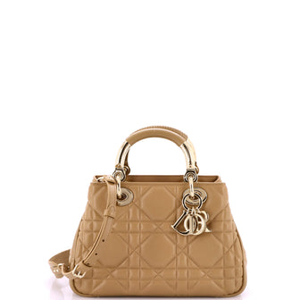 Christian Dior Lady 95.22 Bag Cannage Embossed Leather Small