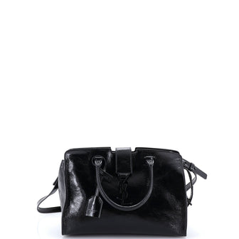 Saint Laurent Monogram Cabas Patent Baby