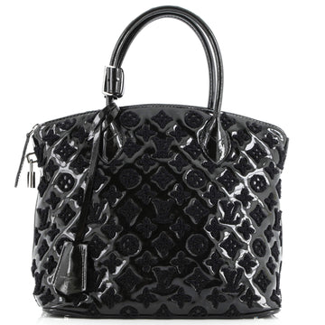 Louis Vuitton Fascination Lockit Handbag Patent Lambskin