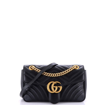 Gucci GG Marmont Flap Bag Matelasse Leather Mini