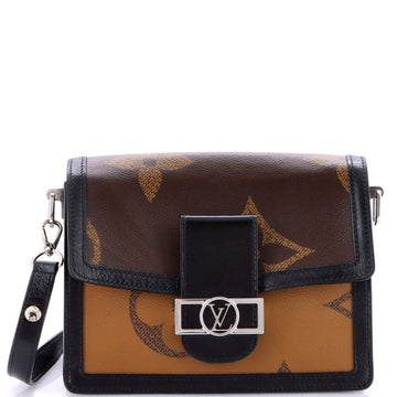 Louis Vuitton Dauphine Shoulder Bag Reverse Monogram Giant MM