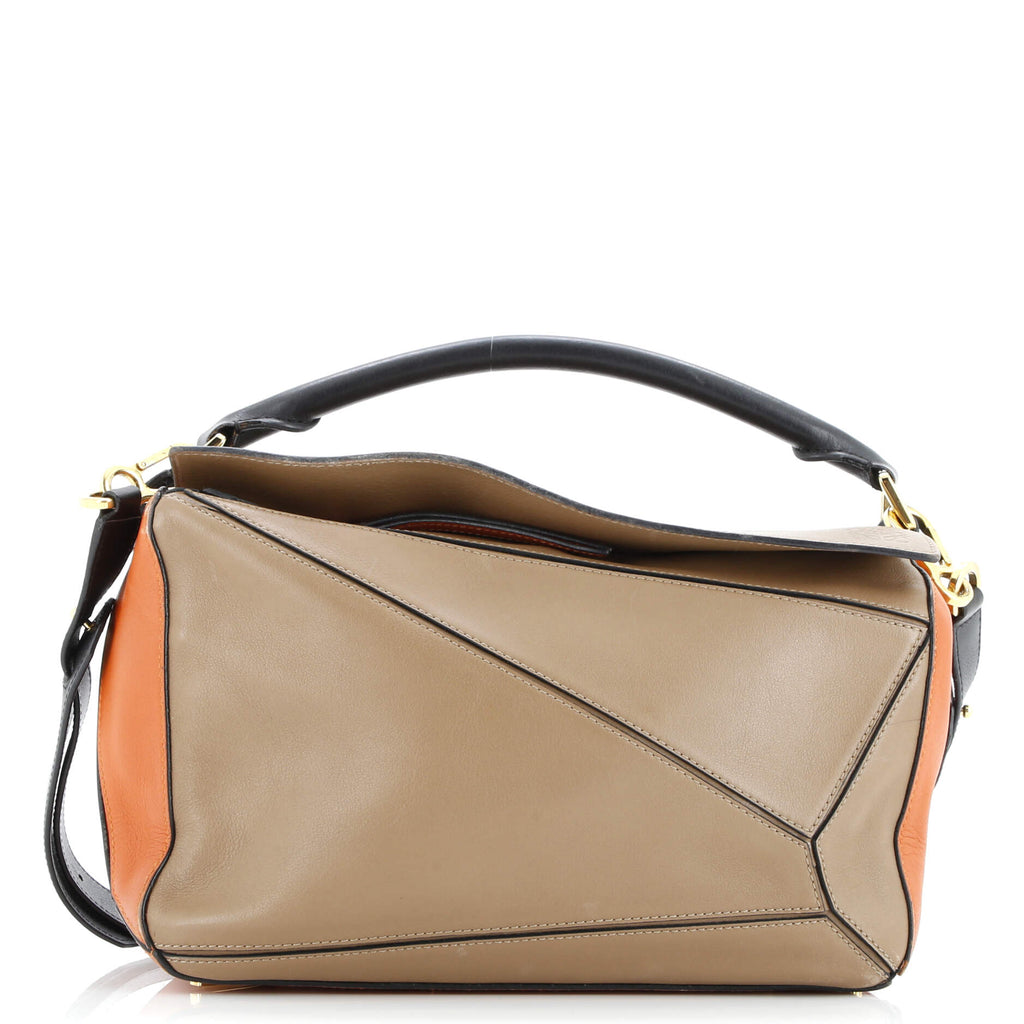ロバ Loewe Puzzle Bag Leather Medium 359386