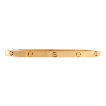 Cartier Love Bracelet 18K Yellow Gold Small
