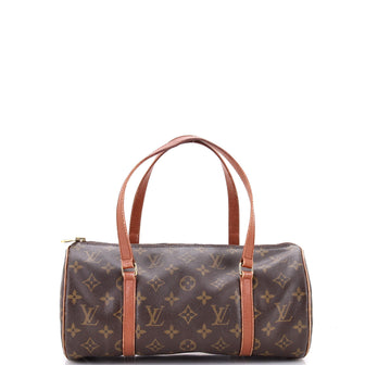 Louis Vuitton Papillon Handbag Monogram Canvas 30