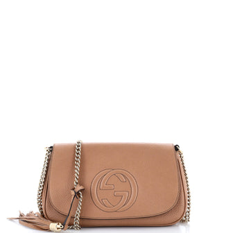 Gucci Soho Chain Crossbody Bag Leather Medium
