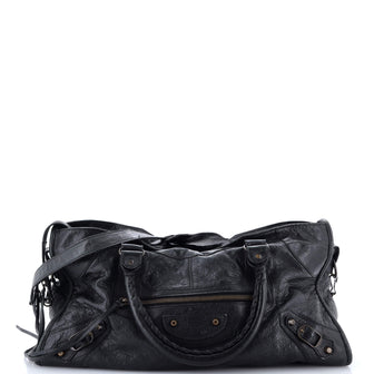 Balenciaga Part Time Classic Studs Bag Leather