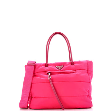 Prada Bomber Tote Tessuto Small