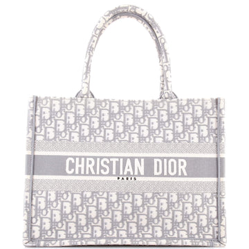 Christian Dior Book Tote Oblique Canvas Medium