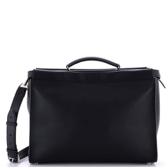 Fendi Monster Peekaboo Iconic Fit Bag Calfskin Large