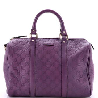 Gucci Joy Boston Bag Guccissima Leather Medium
