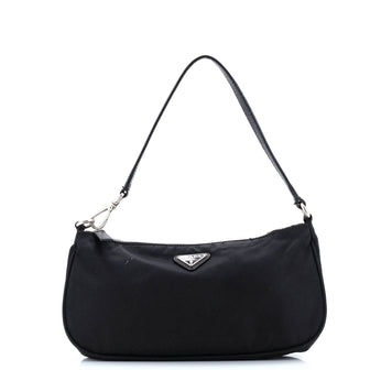 Prada Pochette Shoulder Bag Tessuto Small