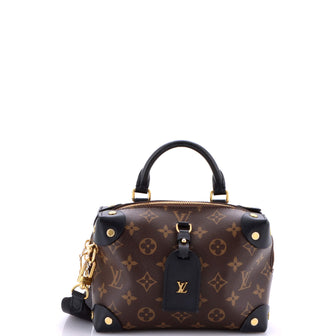 Louis Vuitton Petite Malle Souple Handbag Monogram Canvas