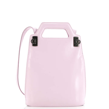 Salvatore Ferragamo Wanda Top Handle Shoulder Bag Leather North South
