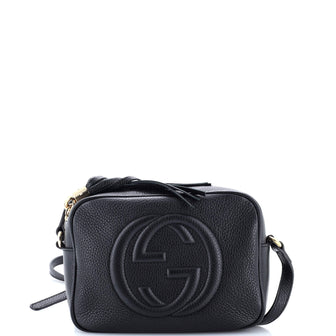 Gucci Soho Disco Crossbody Bag Leather Small Black 3597623