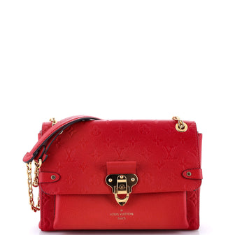 Louis Vuitton Vavin Handbag Monogram Empreinte Leather PM