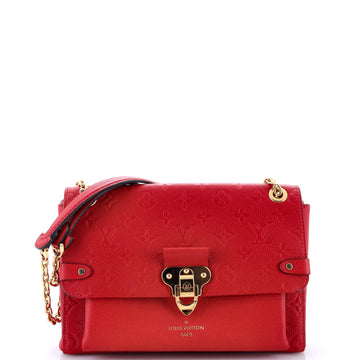 Louis Vuitton Vavin Handbag Monogram Empreinte Leather PM