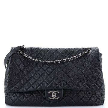 Chanel XXL Travel Flap Bag Quilted Calfskin Large